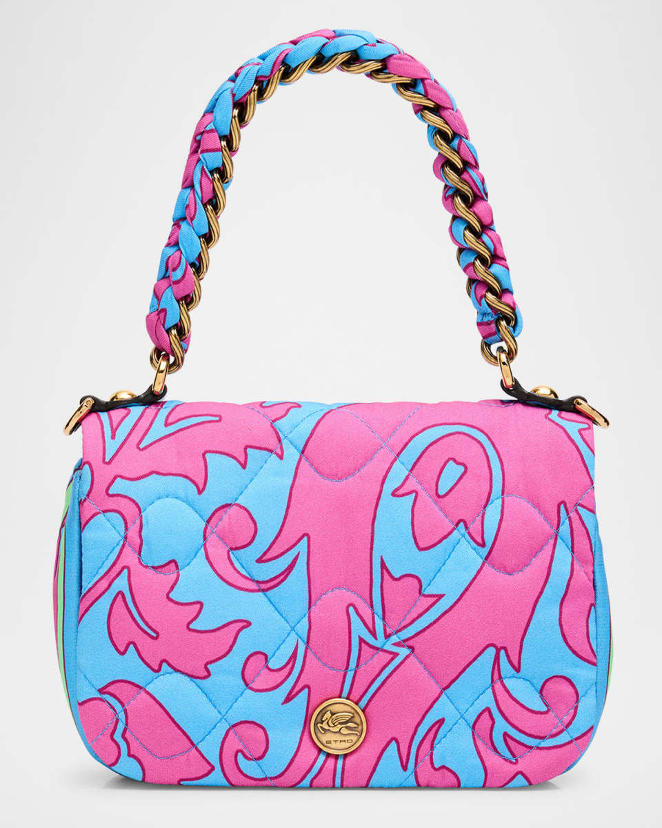 Bond XS Sea-Print Quilted Shoulder Bag